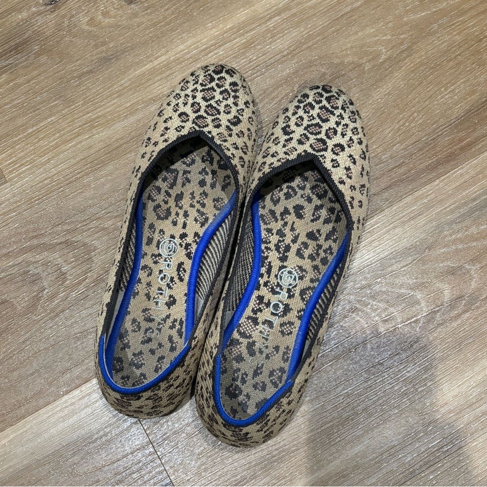 Cheetah Print Rothy’s Size 11